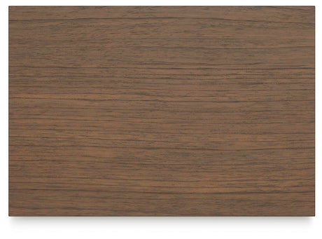 Landocken Brown/Blue Queen Panel Bed, Dresser, Mirror and Nightstand from Ashley Furniture - Luna Furniture