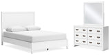 Binterglen White Panel Bedroom Set from Ashley - Luna Furniture