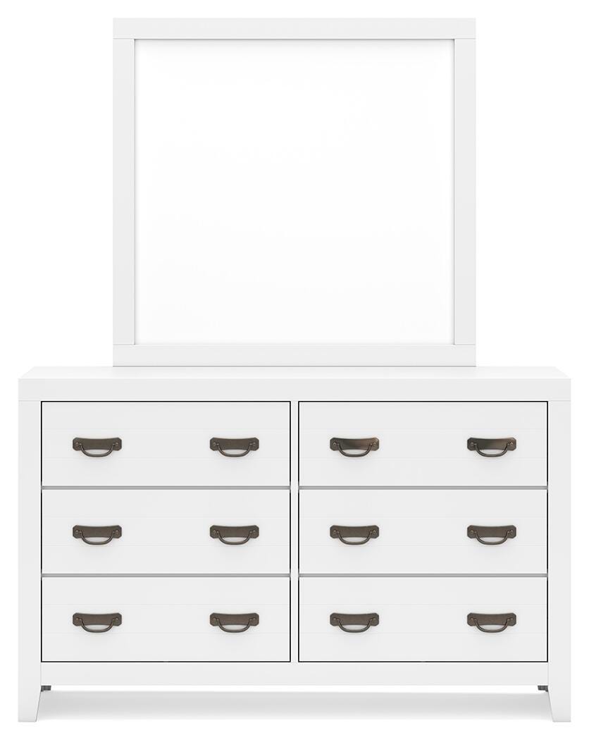 Binterglen King Panel Bed, Dresser, Chest and 2 Nightstands from Ashley - Luna Furniture
