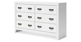 Binterglen White Dresser from Ashley - Luna Furniture
