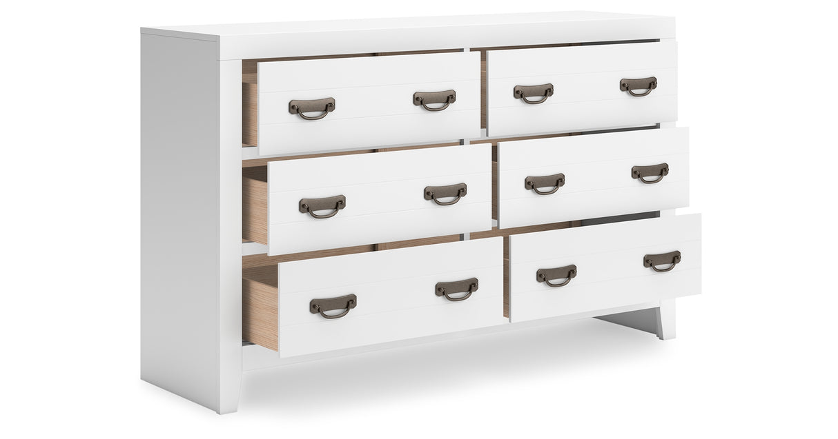 Binterglen White Dresser from Ashley - Luna Furniture