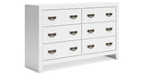 Binterglen White Dresser from Ashley - Luna Furniture