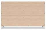 Binterglen King Panel Bed with Dresser and 2 Nightstands in White from Ashley Furniture - Luna Furniture