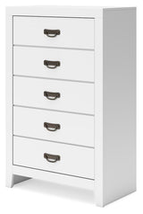 Binterglen King Panel Bed, Dresser, Chest and 2 Nightstands from Ashley - Luna Furniture
