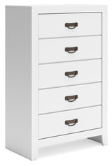Binterglen King Panel Bed, Dresser, Chest and 2 Nightstands from Ashley - Luna Furniture