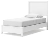 Binterglen White Twin Panel Bed from Ashley - Luna Furniture