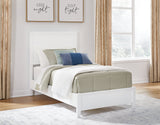 Binterglen White Twin Panel Bed from Ashley - Luna Furniture