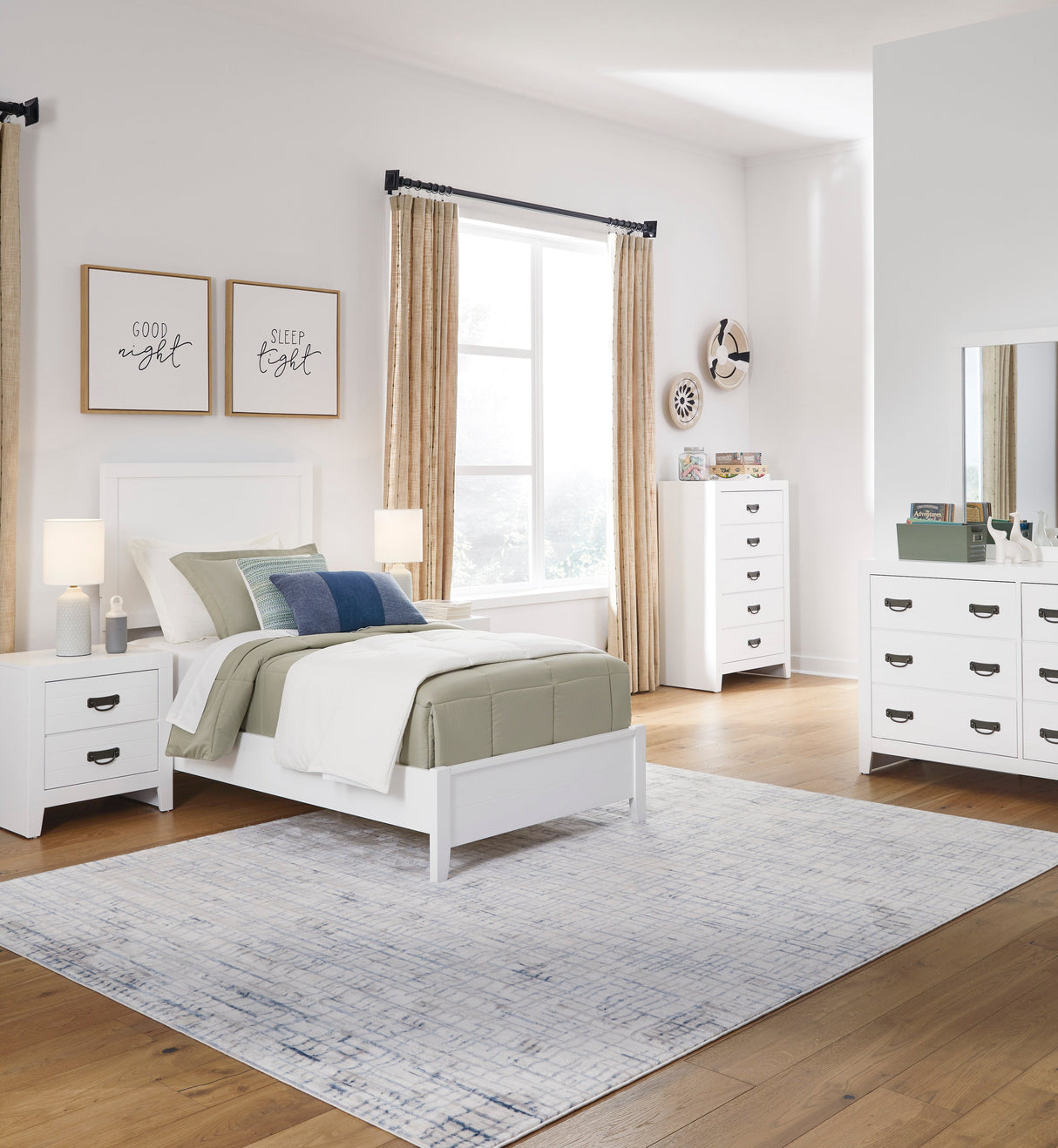 Binterglen White Youth Panel Bedroom Set from Ashley - Luna Furniture