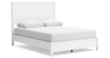 Binterglen Queen Panel Bed with Dresser in White from Ashley - Luna Furniture