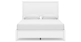 Binterglen Queen Panel Bed with Dresser in White from Ashley - Luna Furniture