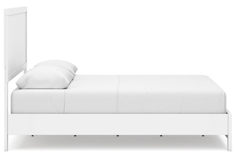 Binterglen White Queen Panel Bed from Ashley - Luna Furniture