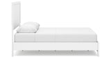 Binterglen Queen Panel Bed with Dresser in White from Ashley - Luna Furniture