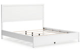 Binterglen White California King Panel Bed from Ashley - Luna Furniture