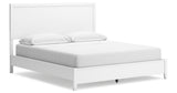 Binterglen White California King Panel Bed from Ashley - Luna Furniture