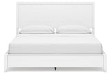 Binterglen White California King Panel Bed from Ashley - Luna Furniture