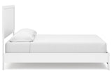 Binterglen White California King Panel Bed from Ashley - Luna Furniture