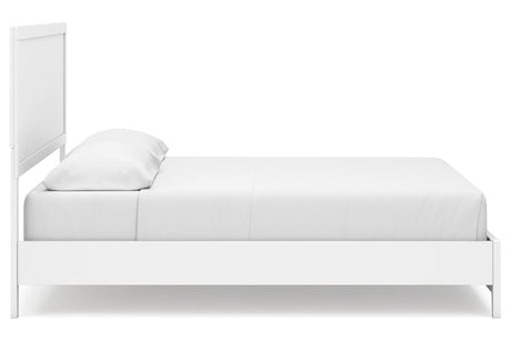 Binterglen White California King Panel Bed from Ashley - Luna Furniture