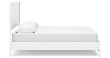 Binterglen White California King Panel Bed from Ashley Furniture - Luna Furniture