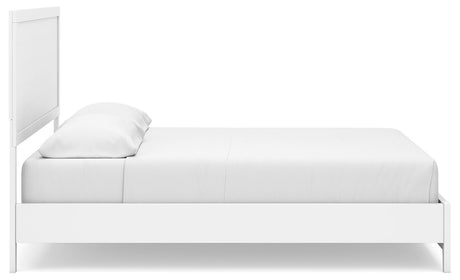 Binterglen White California King Panel Bed from Ashley Furniture - Luna Furniture