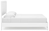 Binterglen White King Panel Bed from Ashley - Luna Furniture