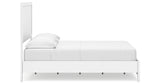 Binterglen Full Panel Bed with Mirrored Dresser and Chest in White from Ashley Furniture - Luna Furniture