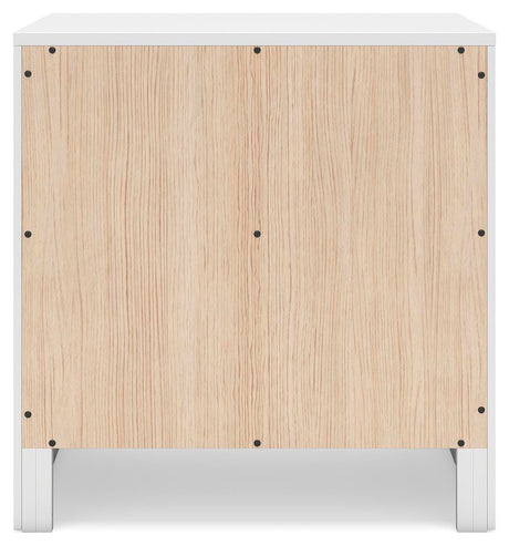 Binterglen White Nightstand from Ashley - Luna Furniture