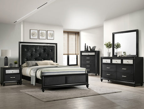 Lila Black Chest from Crown Mark - Luna Furniture