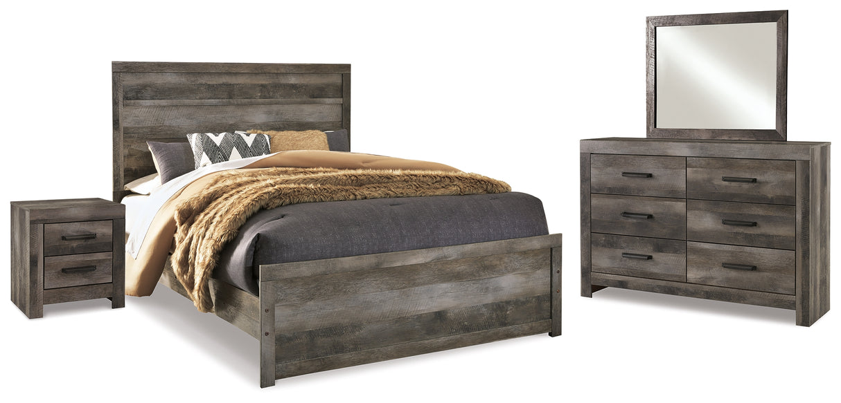 Wynnlow Gray Panel Bedroom Set from Ashley - Luna Furniture