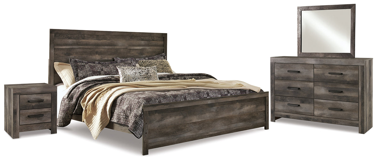 Wynnlow Gray Panel Bedroom Set from Ashley - Luna Furniture