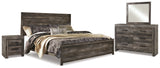 Wynnlow Gray Panel Bedroom Set from Ashley - Luna Furniture