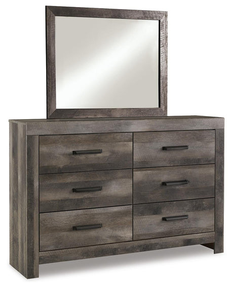 Wynnlow Gray Dresser and Mirror from Ashley Furniture - Luna Furniture