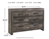 Wynnlow Gray Dresser from Ashley Furniture - Luna Furniture