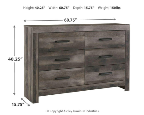 Wynnlow Gray Dresser from Ashley Furniture - Luna Furniture