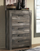 Wynnlow Gray Chest of Drawers from Ashley Furniture - Luna Furniture
