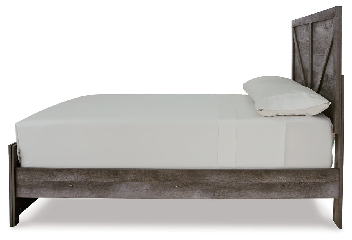 Wynnlow Gray Crossbuck Youth Panel Bedroom Set from Ashley Furniture - Luna Furniture