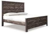 Wynnlow Gray Crossbuck Panel Bedroom Set from Ashley Furniture - Luna Furniture