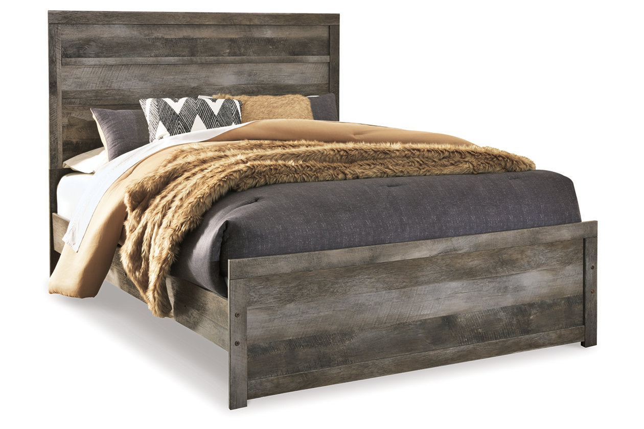 Wynnlow Gray Queen Panel Bed from Ashley - Luna Furniture