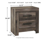 Wynnlow Gray Nightstand from Ashley Furniture - Luna Furniture