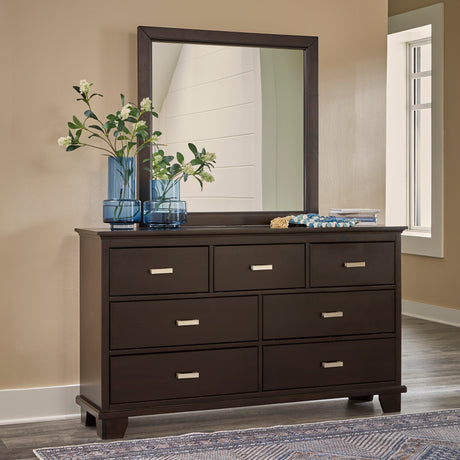 Covetown Dark Brown Panel Bedroom Set from Ashley - Luna Furniture