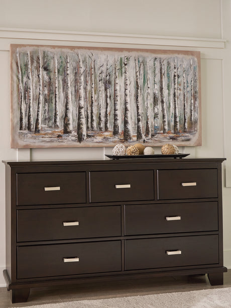 Covetown Dark Brown Dresser from Ashley Furniture - Luna Furniture