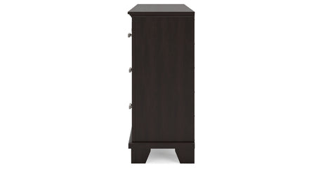 Covetown Dark Brown Dresser from Ashley Furniture - Luna Furniture