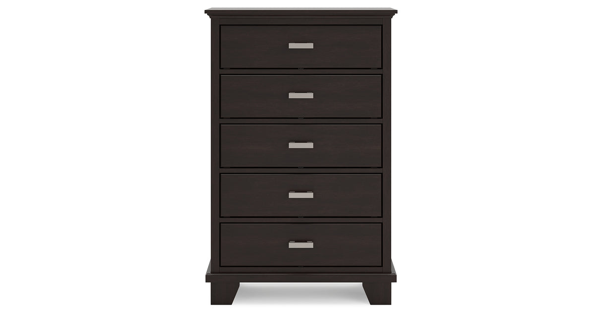 Covetown Full Panel Bed, Chest and Nightstand from Ashley Furniture - Luna Furniture
