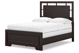 Covetown Dark Brown Full Panel Bed from Ashley - Luna Furniture