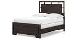Covetown Dark Brown Full Panel Bed from Ashley - Luna Furniture