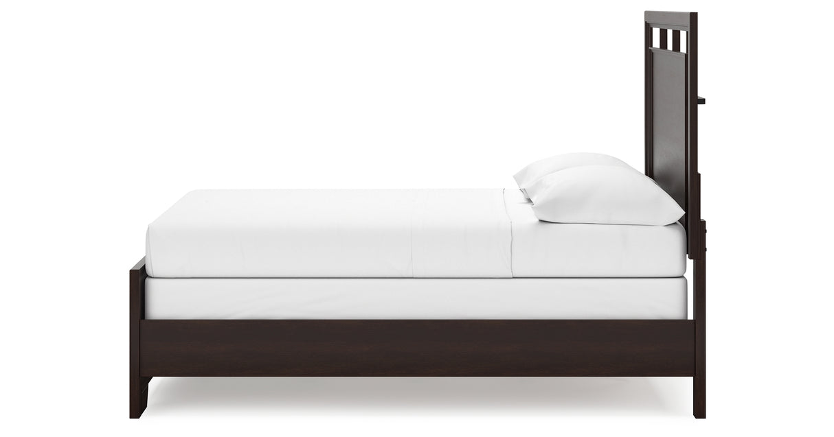 Covetown Dark Brown Full Panel Bed from Ashley - Luna Furniture