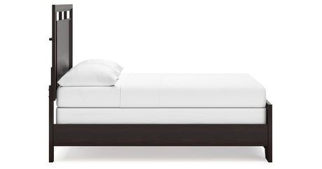 Covetown Dark Brown Full Panel Bed from Ashley Furniture - Luna Furniture