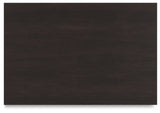 Covetown Dark Brown Queen Panel Bed and Nightstand from Ashley Furniture - Luna Furniture