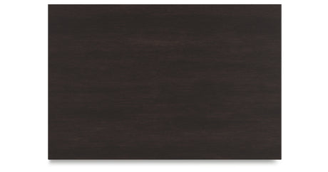 Covetown Queen Panel Bed with Mirrored Dresser and Nightstand in Dark Brown from Ashley Furniture - Luna Furniture