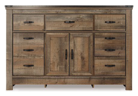 Trinell Brown Poster Bedroom Set from Ashley - Luna Furniture