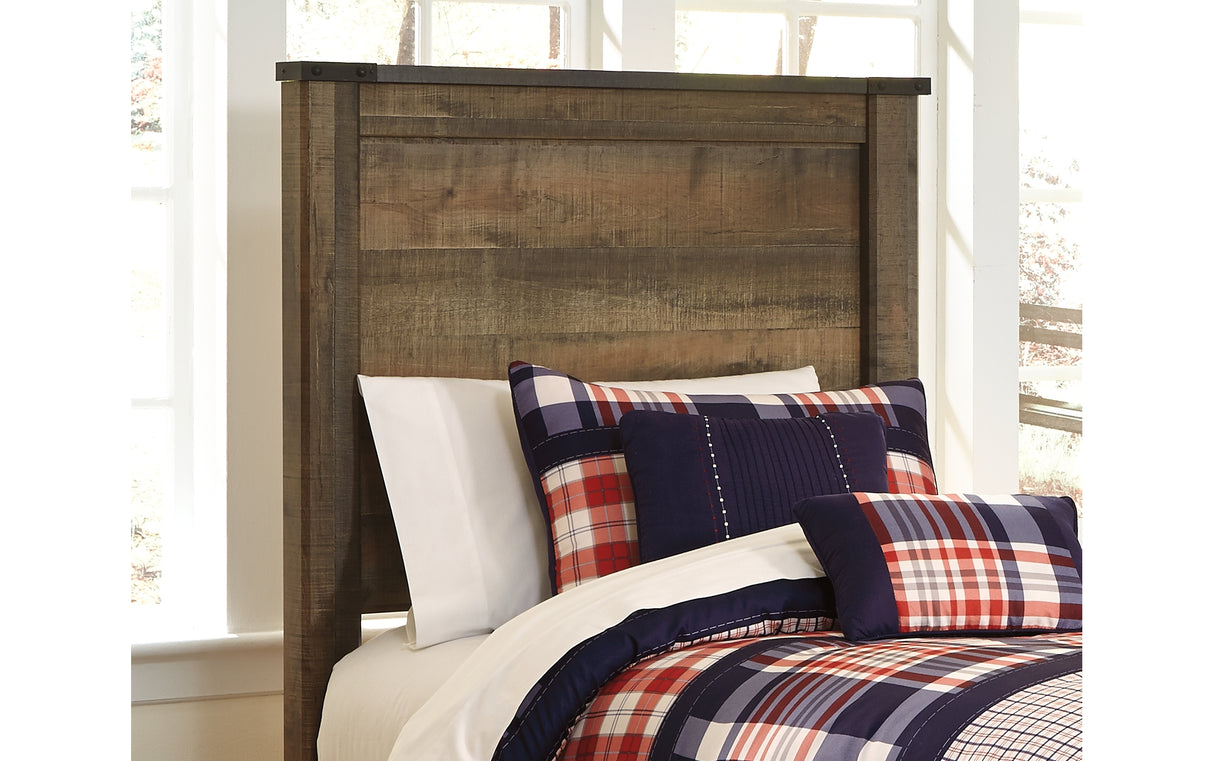 Trinell Brown Twin Storage Platform Bed with 1 Large Drawer from Ashley Furniture - Luna Furniture